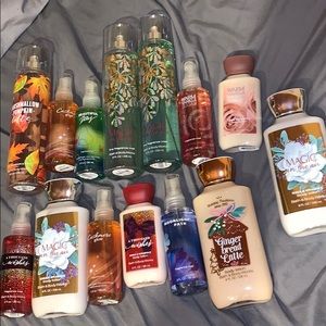 SOLD bath and body works items